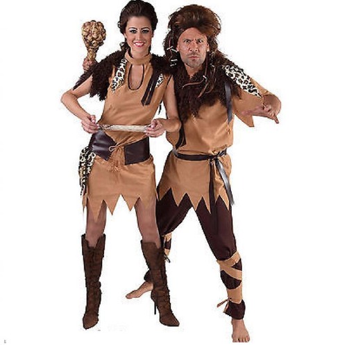 Costume uomo donna neanderthal - donna,