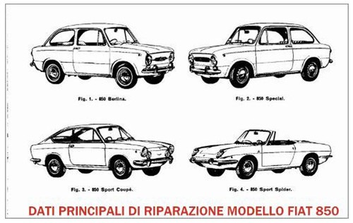 Fiat 850 spider coupe - fiat,