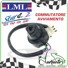 COMMUTATORE CHIAVE ACCENSIONE MESSA IN MOTO LML STAR 125 150 151 200 DELUXE 4T