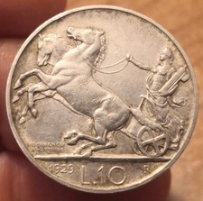 Moneta 10 Lire 1929 Biga 2