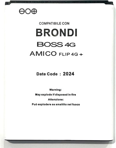 Batteria pila per brondi boss - batteria,