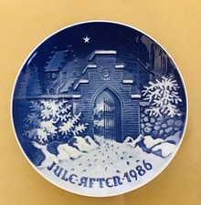 B & G Copenhagen Porcelain Bing & Grohdahl Denmark - Piatto Natale