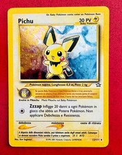 Lotto Carte Pokemon Pichu