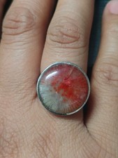 Anello tondo in argento