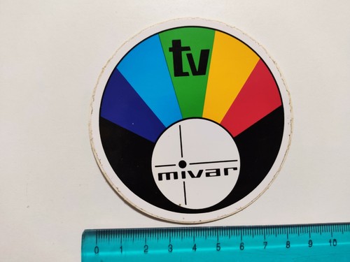 Adesivo mivar sticker - mivar, tv
