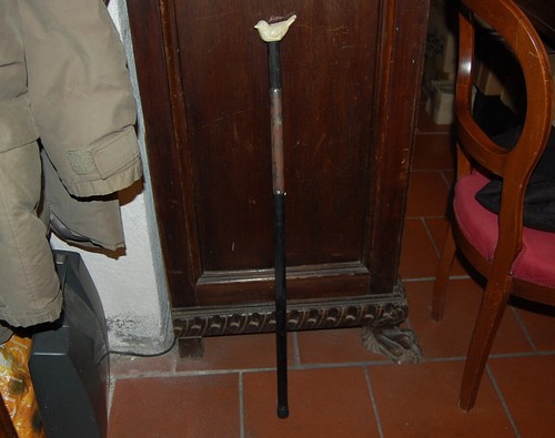 Antico bastone passeggio - bastone, da