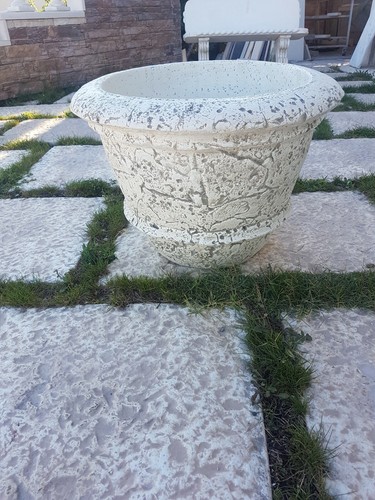 Vaso fiorere cemento - vaso, in