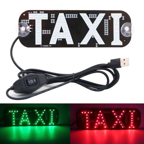 Insegna luminosa tetto taxi - insegna,