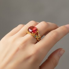 Anelli Sunset Orange Zaffiro