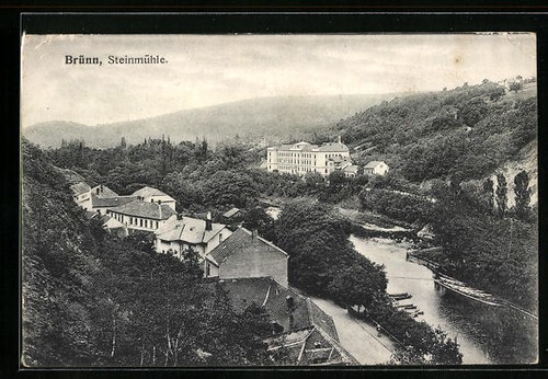 Brno vista sul mulino - /,
