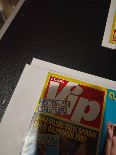 Settimana vip 109 2001 - vip, 109/2001