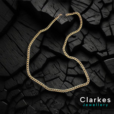 Collana cubana in oro 18 kt