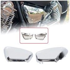 Left Right Chrome Battery Side