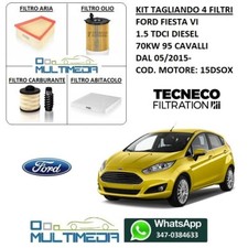 KIT TAGLIANDO 4 FILTRI FORD