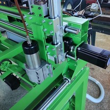 Pantografo cnc completo pronto per lavoro
