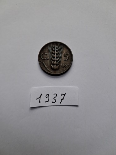 Centesimi spiga del 1937 - ", "