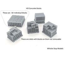 Set blocchi di cemento scala