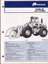 Fiat-Allis "745-C" libretto