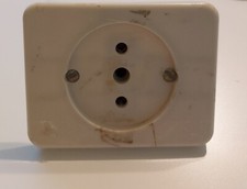 Presa Bticino placca mascherina vecchia epoca anni 60 / 70 ###