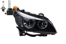 Faro Xenon Compatibile Con BMW 5 Serie E60 E61 01/05-03/07 Destro + Lampadina