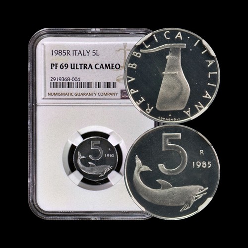 Italia 1985 lire ngc - italia.,