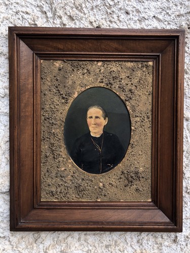Quadro vintage monaca - quadro,