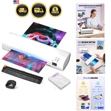 Laminatrice Macchina A4 Laminatrice Termica con Decespugliatore Angolare Rotondo 9 Pollici