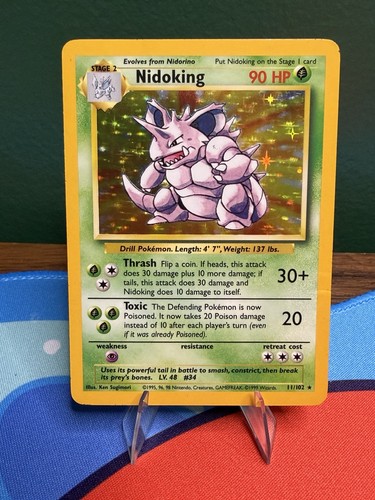 Pokemon nidoking 1999 set - nidoking,