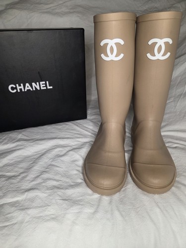 Bottes pluie chanel - de,