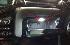 luce di cortesia cassetto portaoggetti passeggero 63316972605 Mini F55 F56 F57