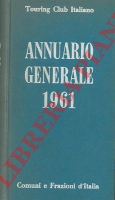 Tci annuario generale 1961 - tci,