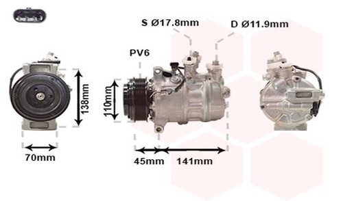 Compressore aria condizionata - compressore,