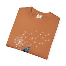 T-shirt Blu Farfalla Dundalion