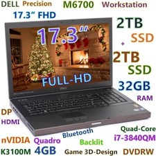 Workstation DELL M6700 17.3"