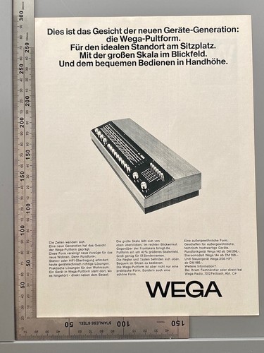 Wega radio hifi pult - pult,