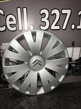 1 X Copricerchio per CITROEN C4 PICASSO '06- 6107/5 R15  Con Logo Centrale