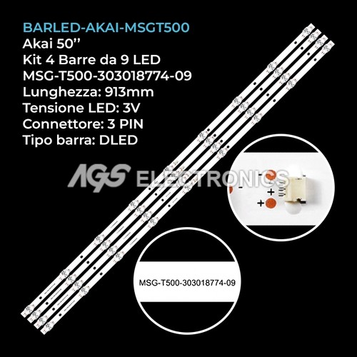 Kit barre strip - 4,