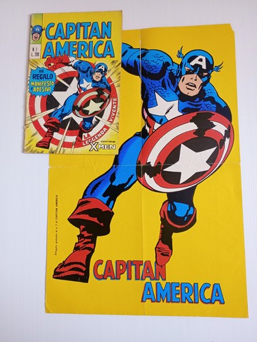 Capitan america poster e - america, n.1