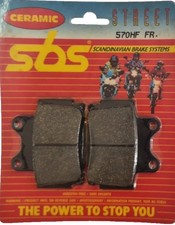 COPPIA PASTIGLIE SBS FRENO