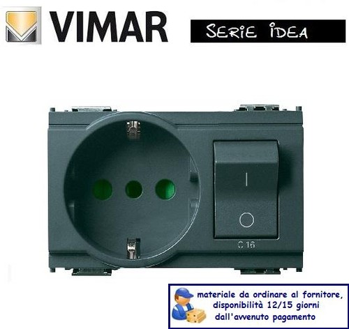 Presa schuko interruttore - presa,