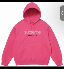 Pullover Supreme rosa cotone