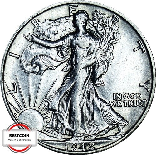 Usa 142 half dollar - 142,