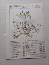 Weber carburatore 40 DCNF 12 Fiat Dino Spider Coupè 1972 catalogo ricambi+regol.