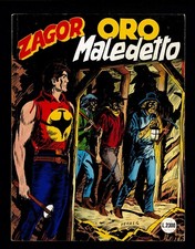 Zagor Zenith Gigante Originale N. 377 Oro Maledetto Q.Edicola 1992 ▓