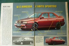 *ARTICOLO ALFA 155 SI E' RIMESSA L'ABITO SPORTIVO  -  1995