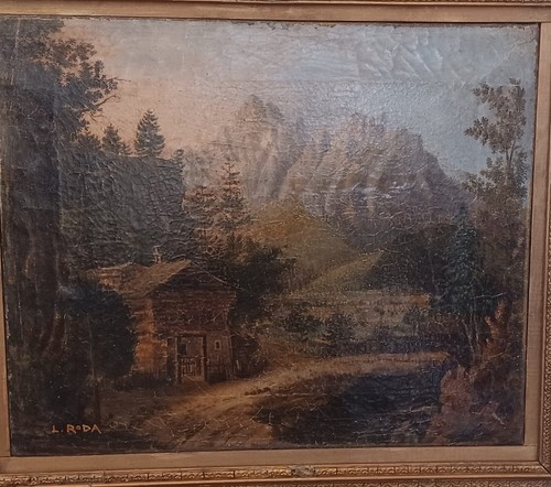 Leonardo roda paesaggio - roda,
