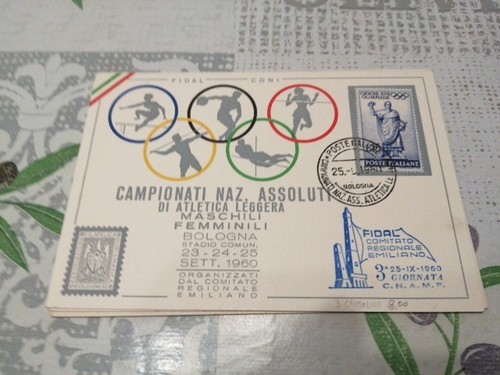391n cartolina campionati naz - 391n,