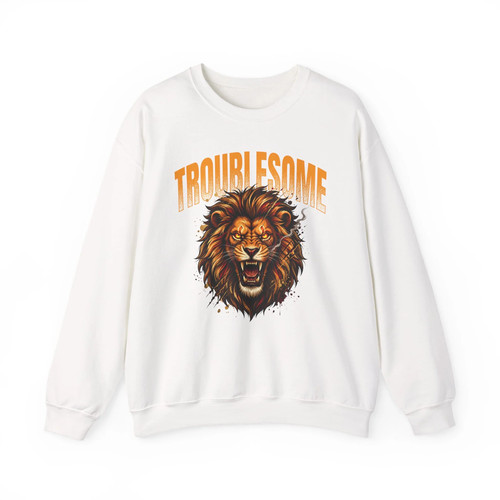 Felpa girocollo troublesome - girocollo,
