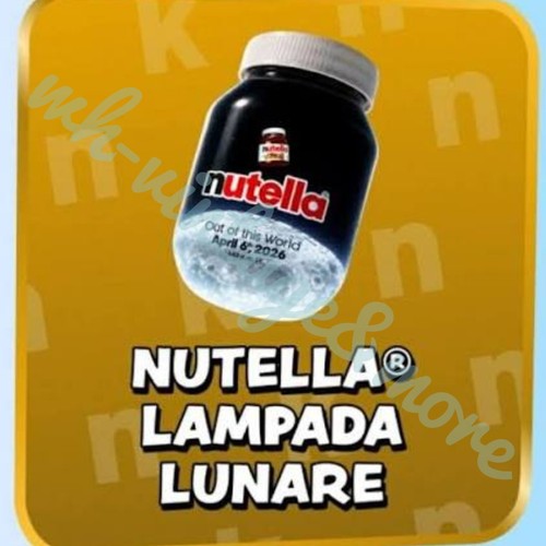Lampada lunare nutella - lampada,