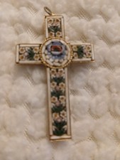 Collana Vintage Micro Croce